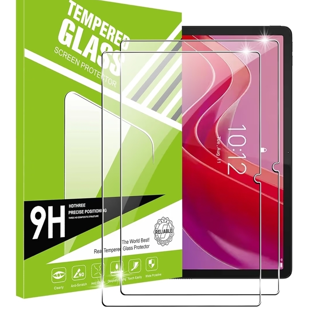 (2 Pack) For 2025 Lenovo Idea Tab 11 inch Screen Protector Tempered Glass Cover